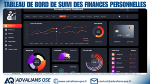 Tableau de Bord de Suivi des Finances Personnelles