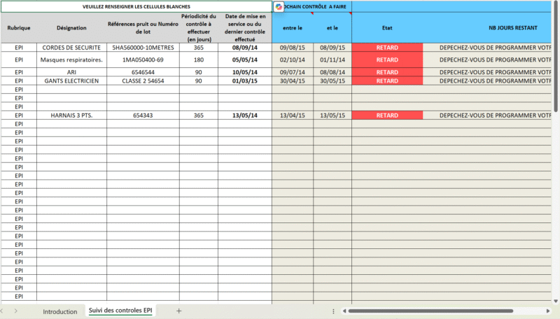 Maintenance et Production Pack Dashboard – Image 2