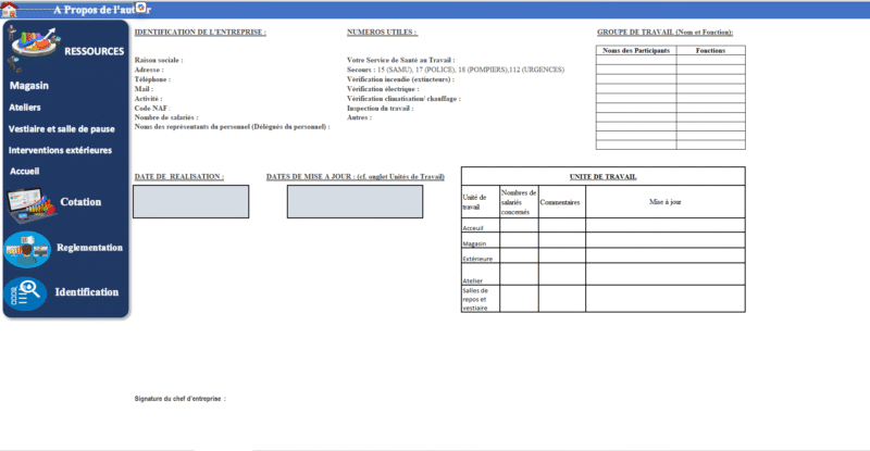 Document Unique d’Évaluation des Risques Professionnels (DUERP) – Image 4